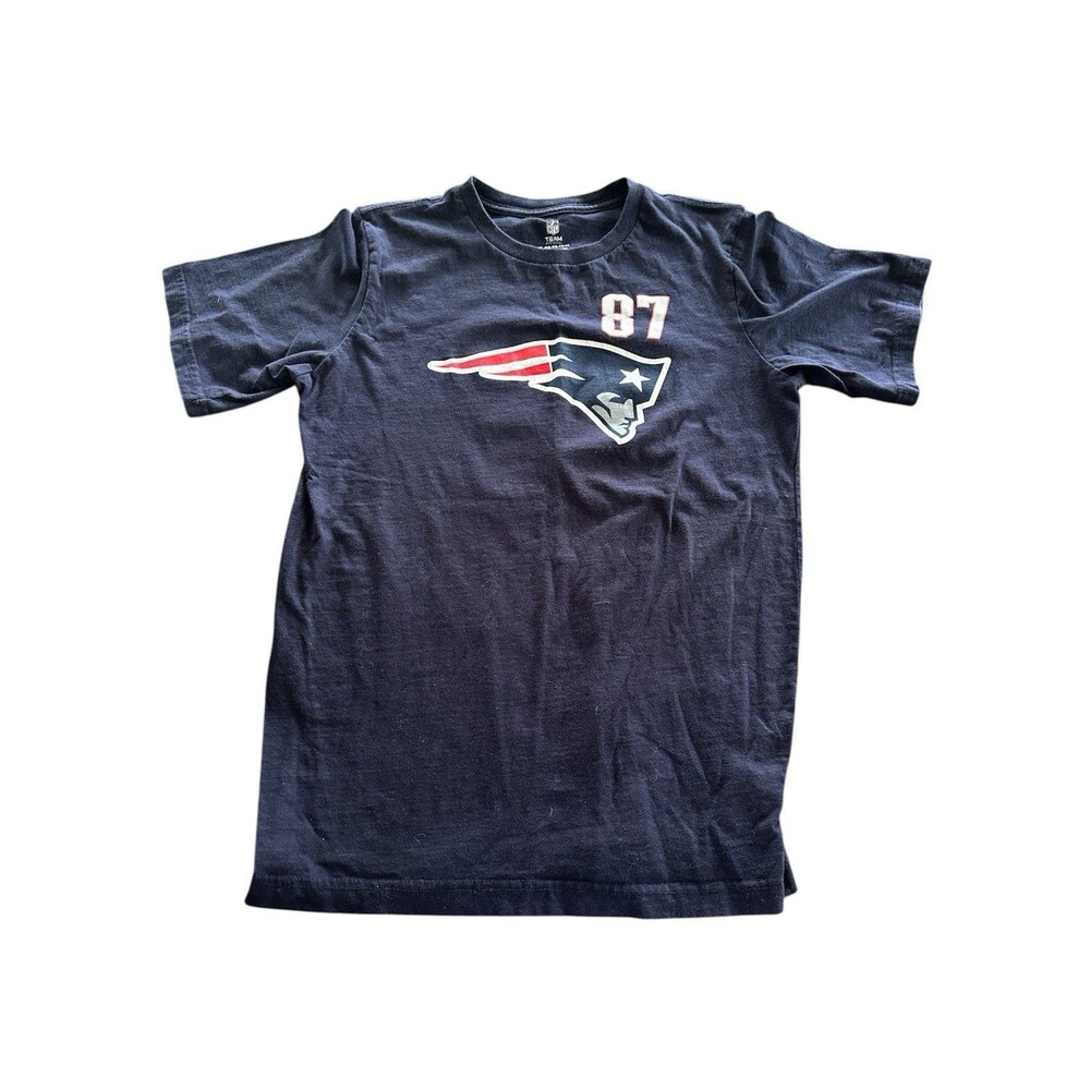 New England Patriots #87 Gronkowski NFL Football Shirt ~ Men's Medium Xl ~ Blue